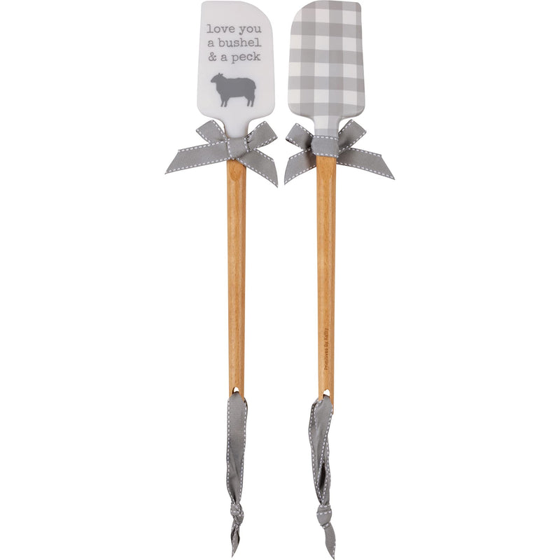 Primitives by Kathy Love You A Bushel &amp; A Peck Decorative Spatula