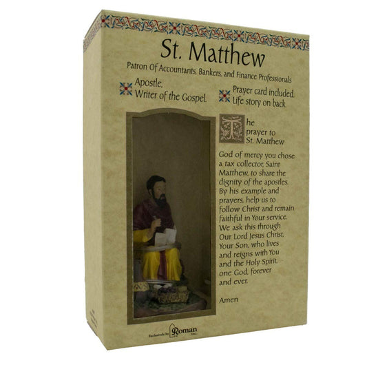 Roman Patrons & Protectors St. Matthew * Saint Catholic Confirmation Santo