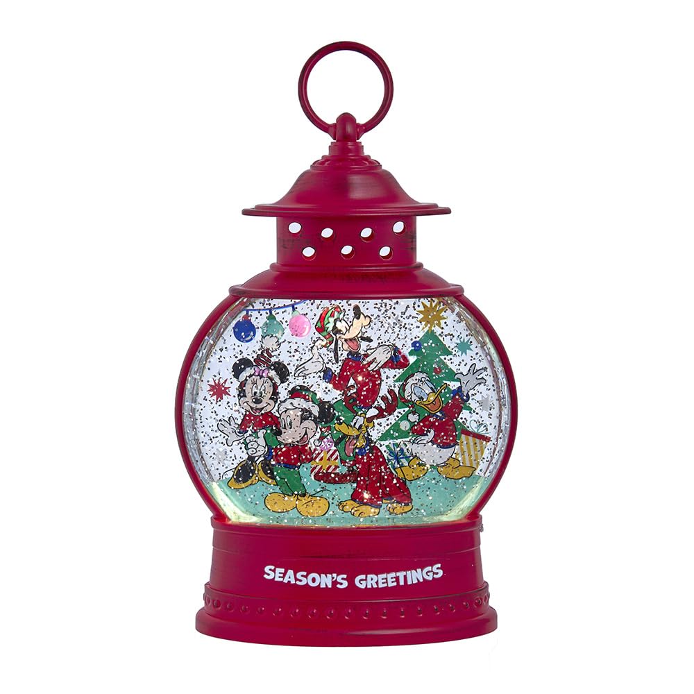 Disney Snow Globe, Red