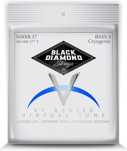 Black Diamond Strings® N400LCY37 Bass Cryogenic Rd Med/Long Scale .040SR.060SR.080SR.100SR