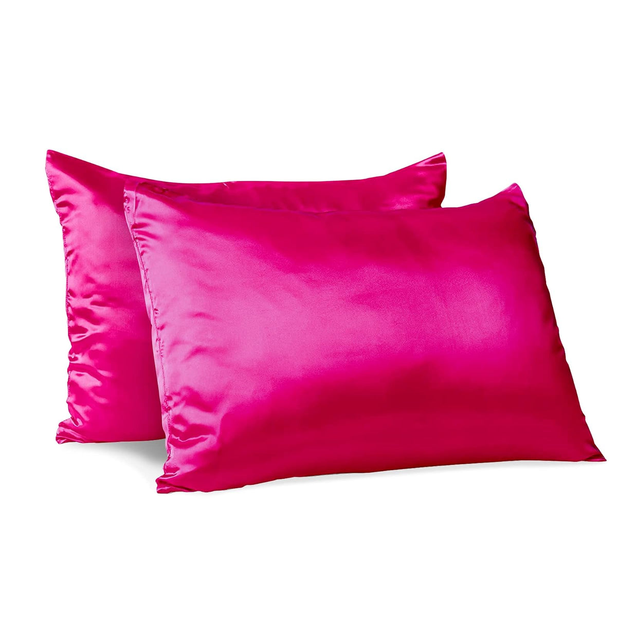 Morning Glamour Pillowcase, Standard (20" x 26"), Fuschia-1