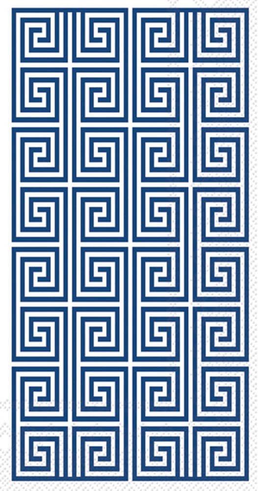 Boston International IHR Ideal Home Range 3-Ply Paper Napkins Rosanne Beck Collections, 16-Count Guest Size, Geometric