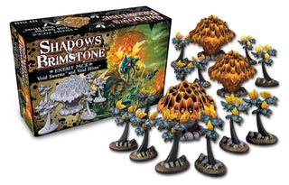 Flying Frog Productions FYF07E26 Shadows of Brimstone Void Swarms Enemy Pack Board Game