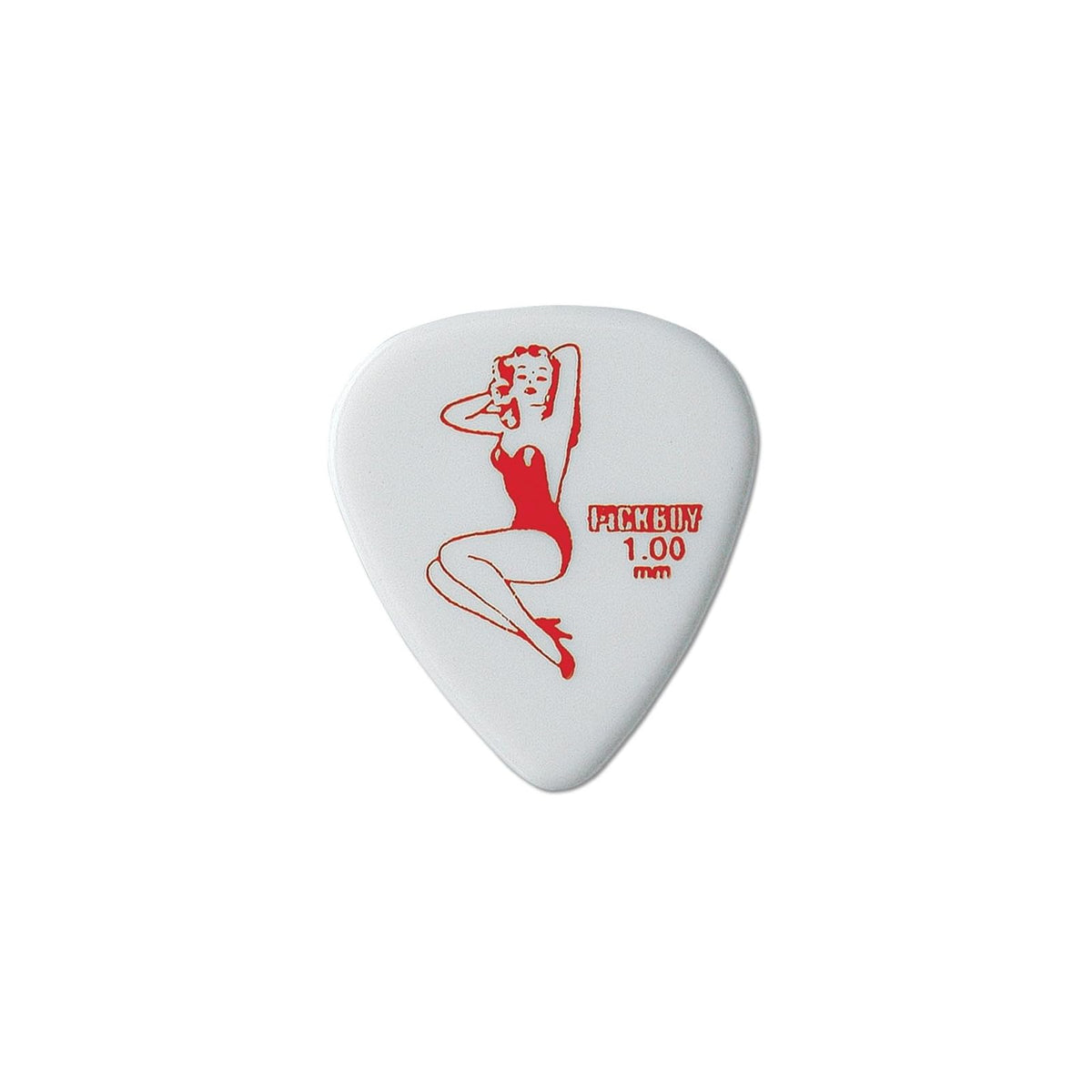Pickboy Plectrum, Small, white