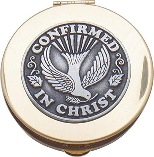 Cathedral Art BX102 Confirmation Rosary Keepsake Box, 2-1/8-Inch