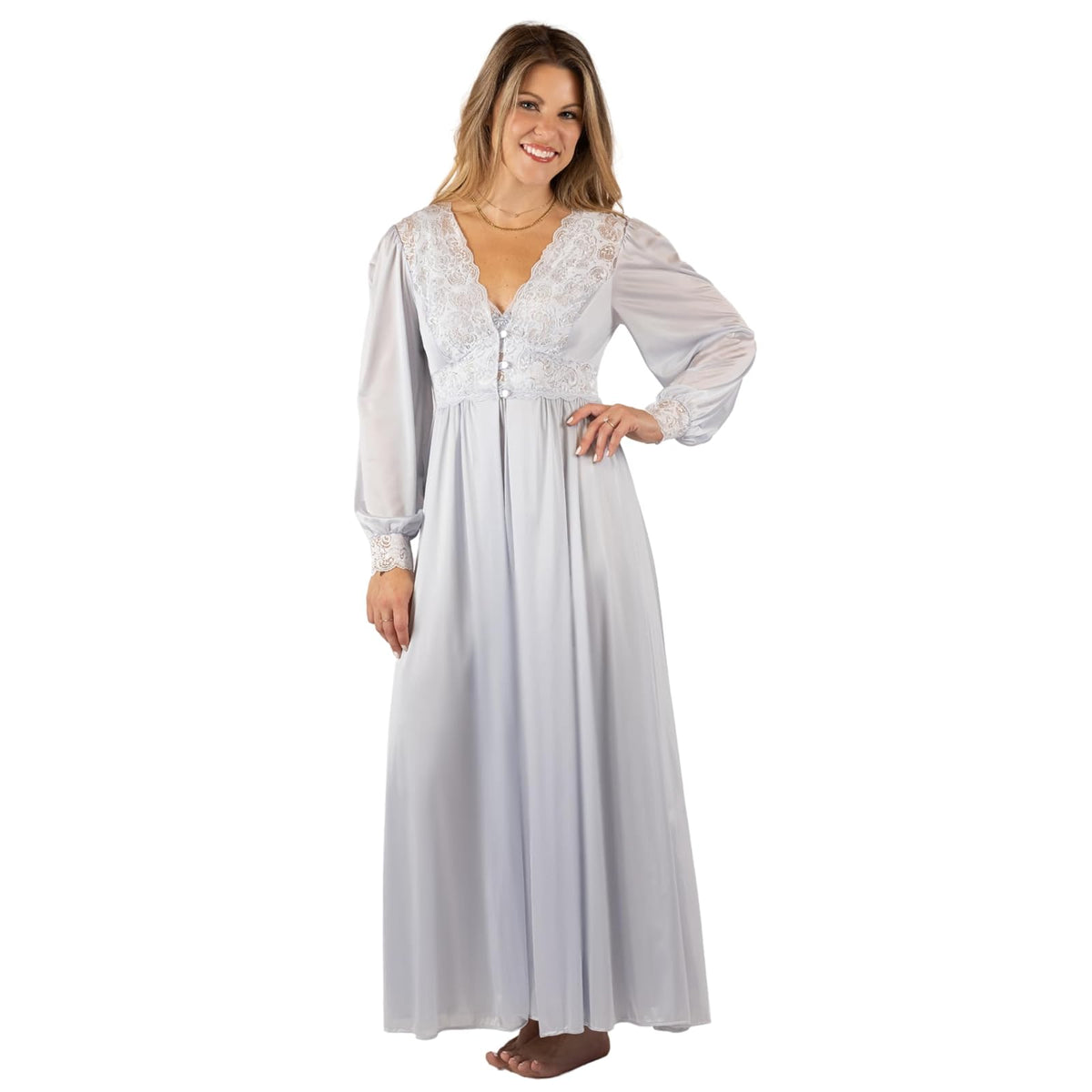 Shadowline Robe, 2X, Silver