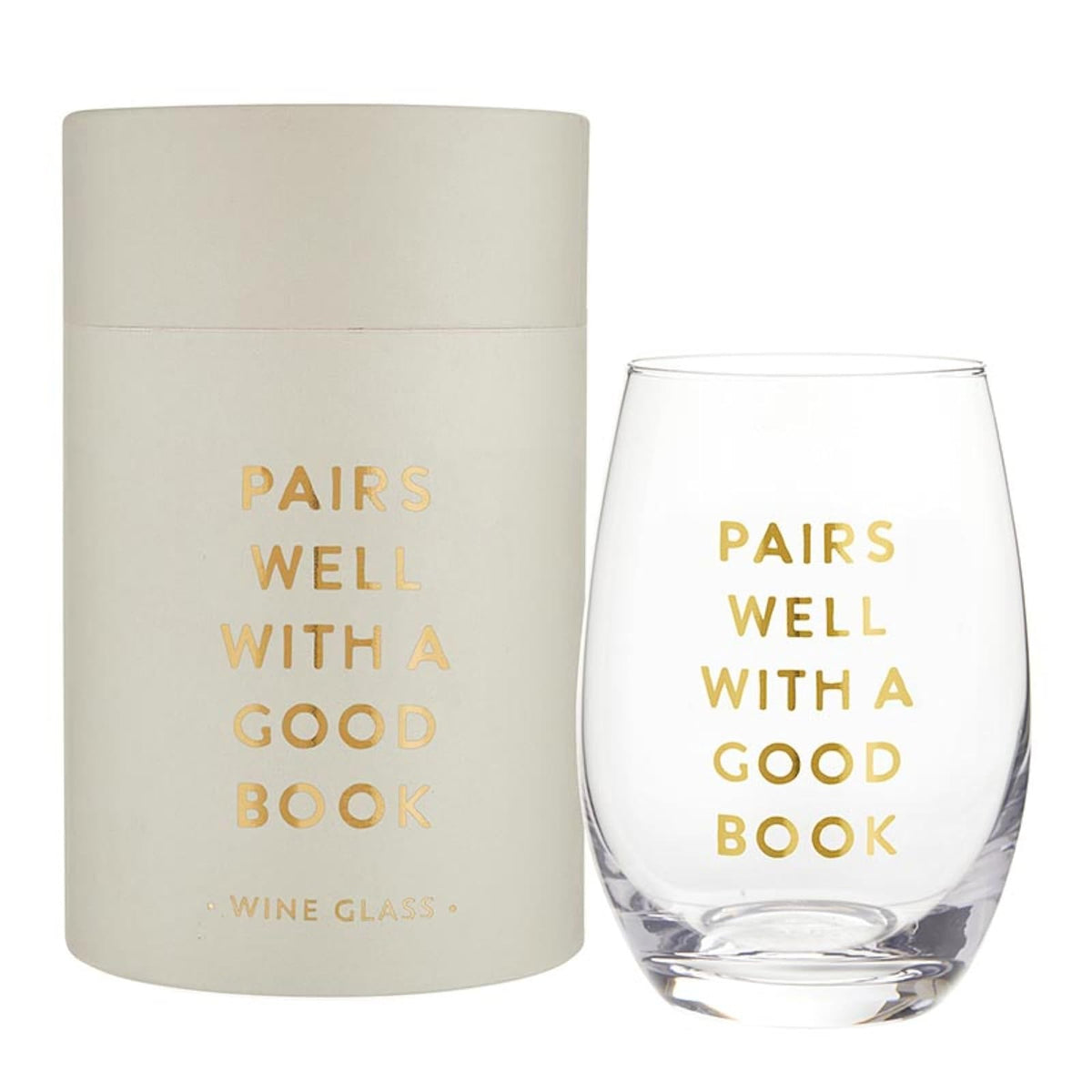Santa Barbara Design Studio Drinking Cup, 17 Ounces, Pairs Well With A Good Book