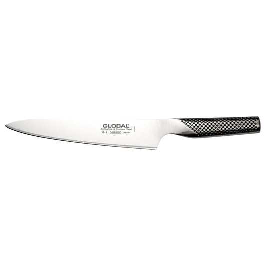 Scanpan Global G-3, Classic 8.25in/21cm, Stainless Steel Carving Knife, 8.25"