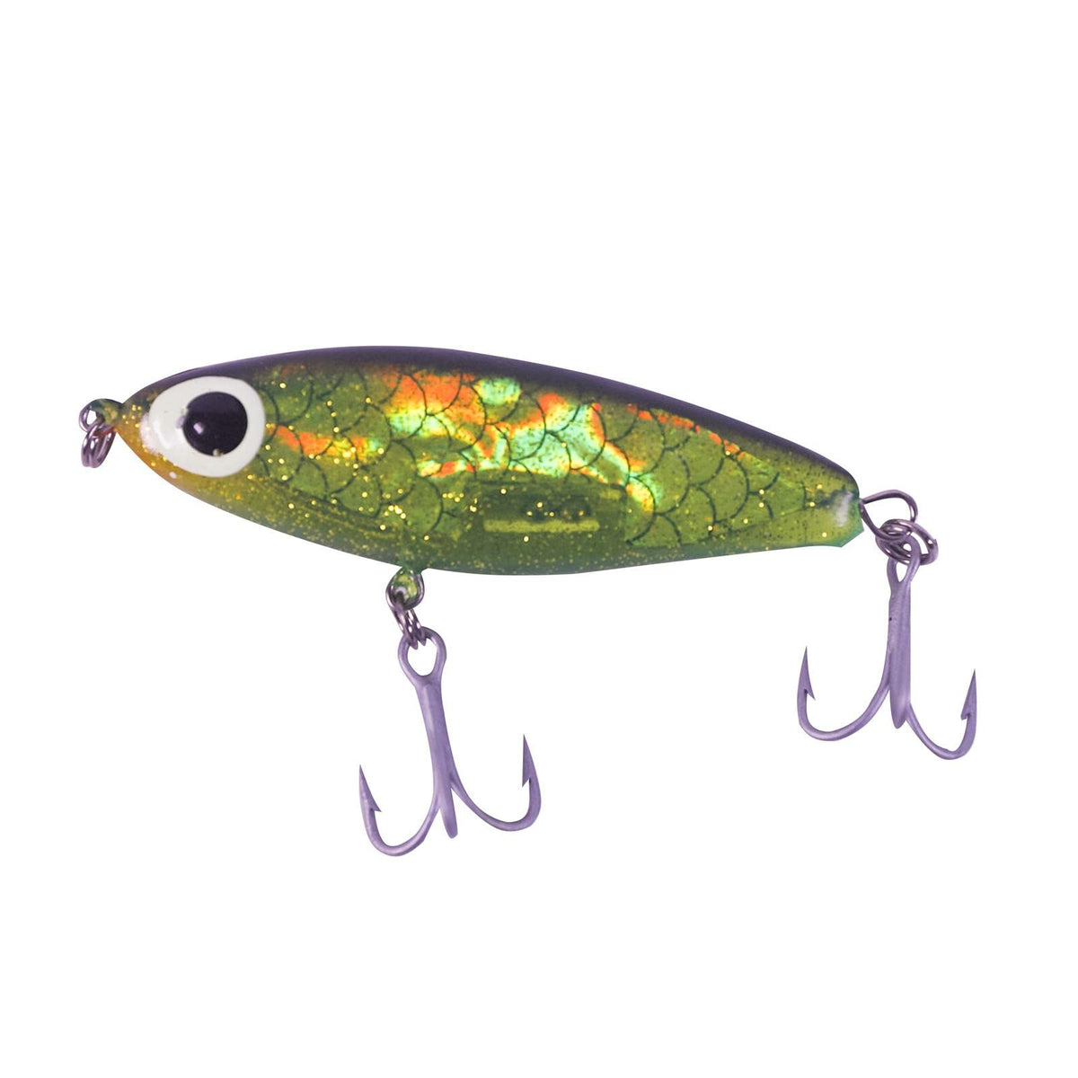 Paul Brown's Fishing Hook, 2 5/8 Inch-3/8 oz, Chartreuse Black Back