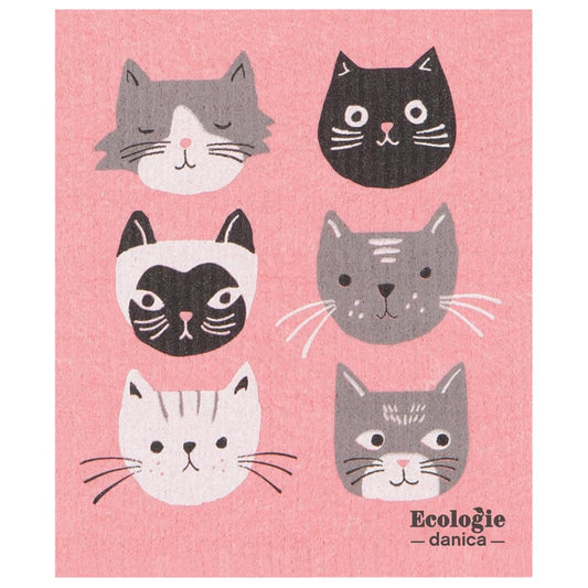 DANICA NOW DESIGNS Cats Meow Swedish Dish Cloth, 1 EA