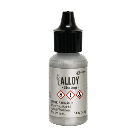 Ranger Liquid Ink, 0.5 fl oz, Sterling