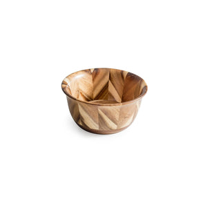Lipper International Dishware Bowl, 7", Single Bowl, Acacia