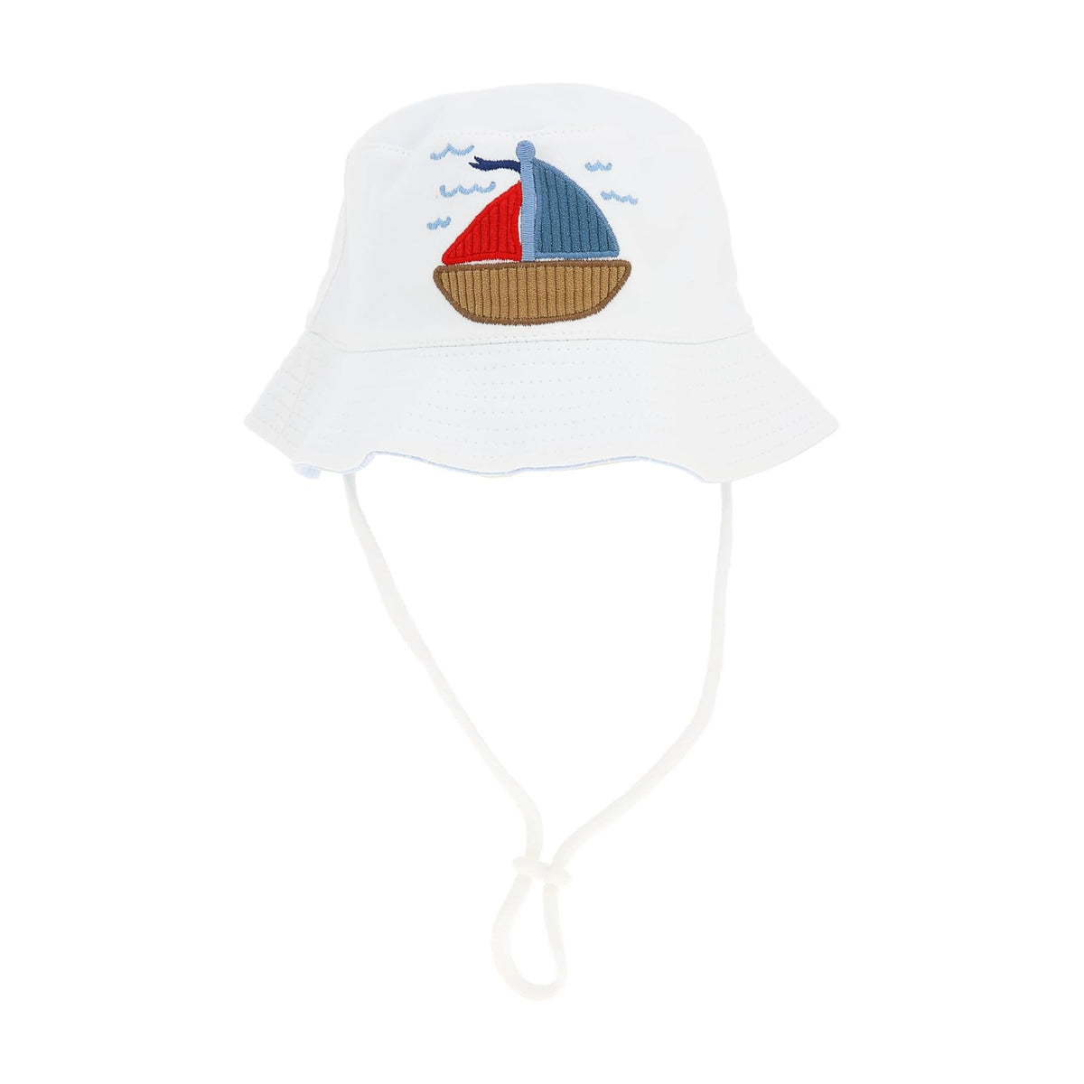 Pavilion Gift Company Hat, White, Blue, Modern
