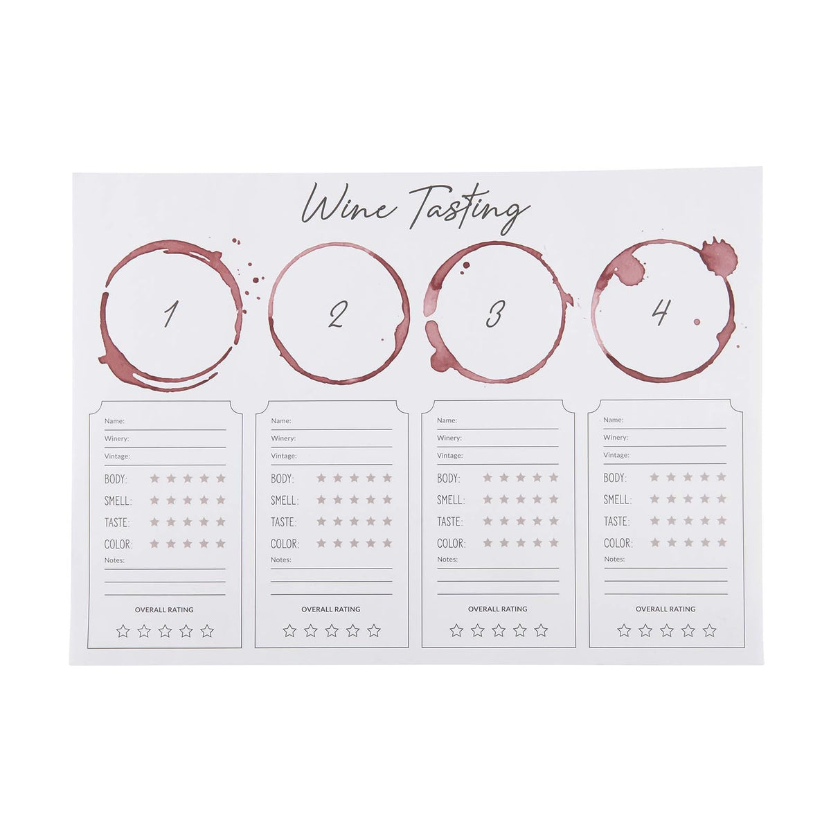 Santa Barbara Design Studio Placemat, 24-Count, Paper