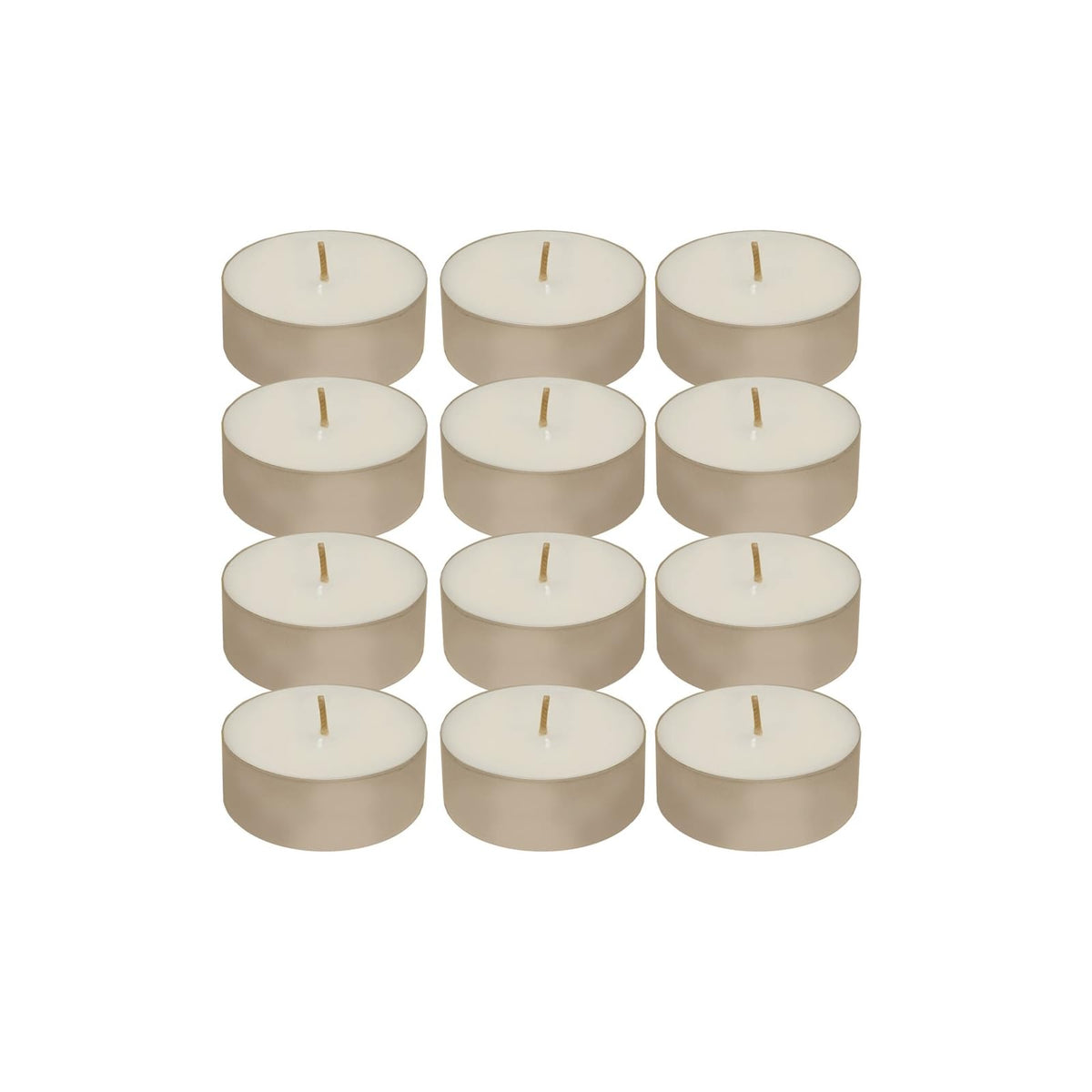 Lumabase Candle, 12 pc., White