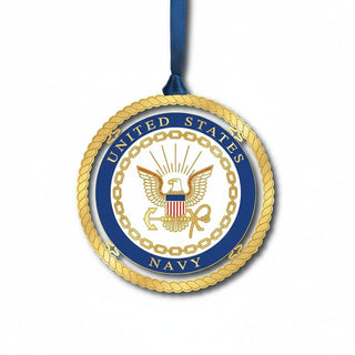 ChemArt Hanging Ornament, Gold, Decor