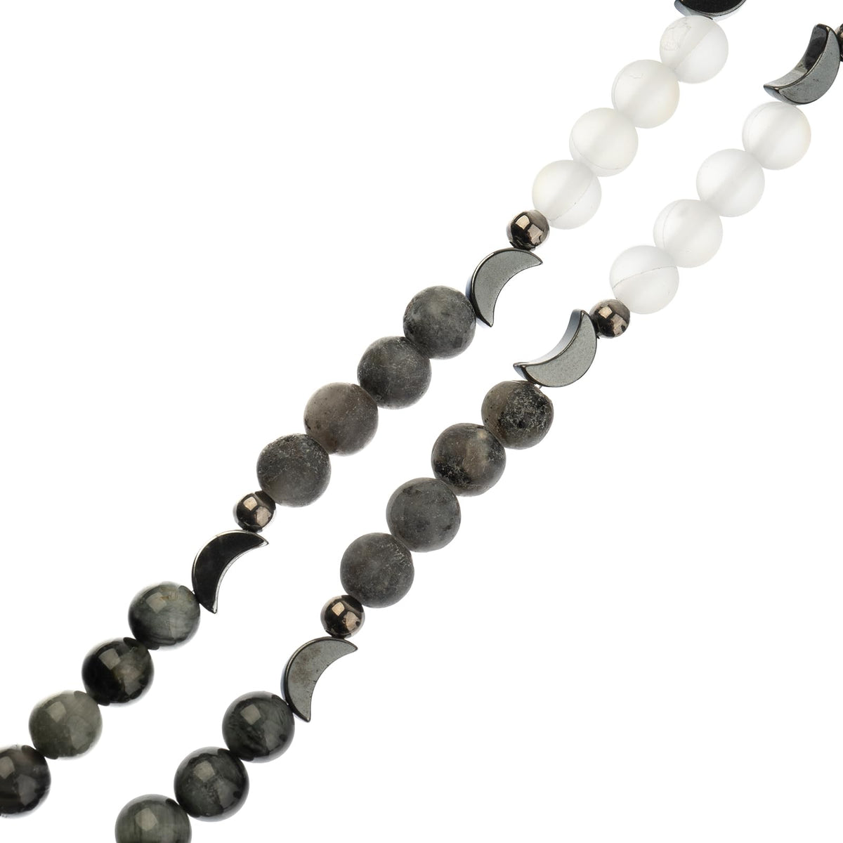 John Bead Craft Bead, 6mm x 5in, Moon