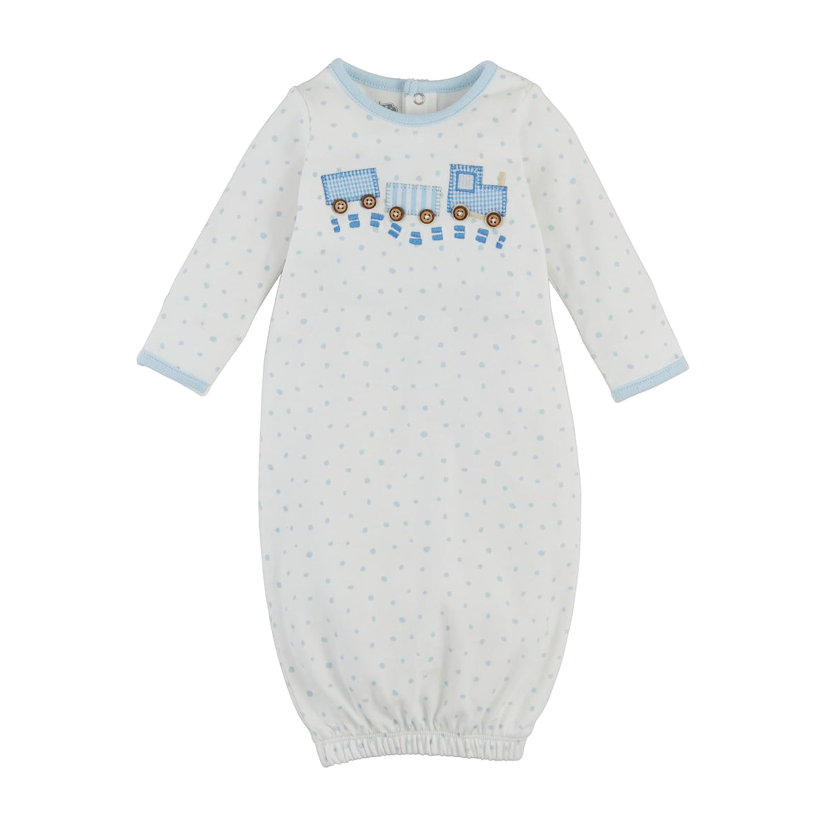 Mud Pie Nightgown Nightshirt, Newborn, White