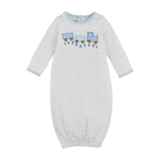 Mud Pie Nightgown Nightshirt, Newborn, White