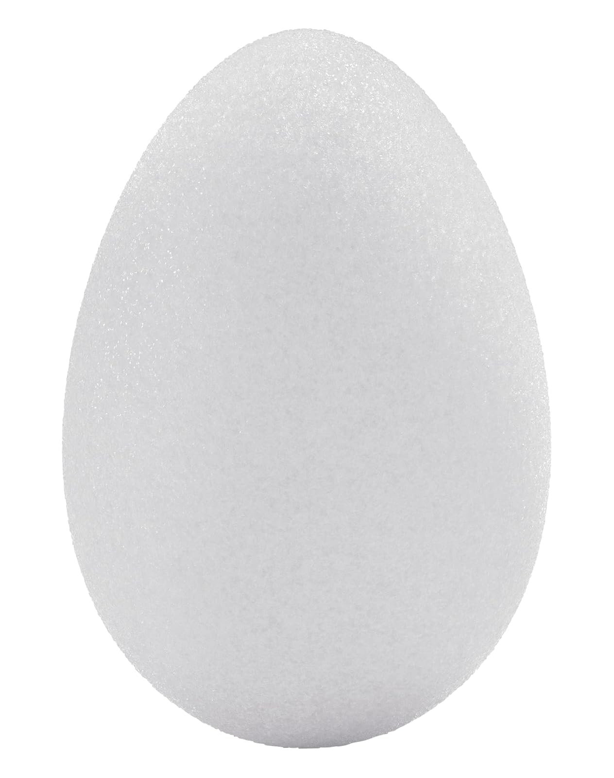 FloraCraft Styrofoam Eggs, 3 1/6-Inch-by-2 5/16-Inch White Egg,  Duck, 4 Per Package