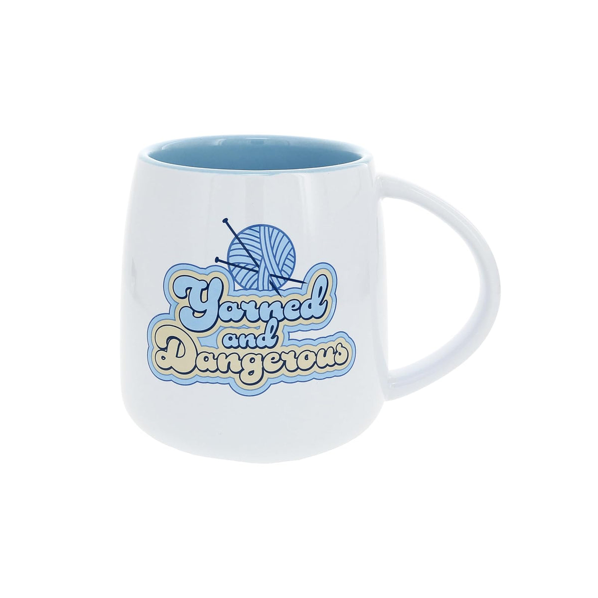 Pavilion Gift Company Drinking Cup, 22 Ounces, Blue, White, Yellow