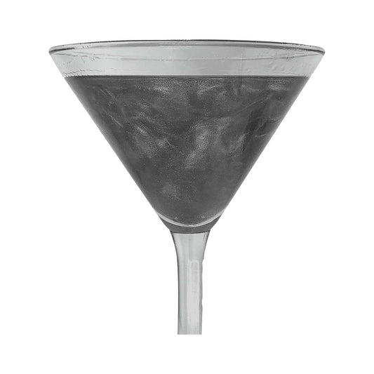 Ultimate Baker Snowy River Cocktail Glitter - All Natural Beverage Glitter for Cocktails, Champagne, Wine Glitter, Beer Glitter, Drink Sparkle, Kosher (4 Gram, Black)