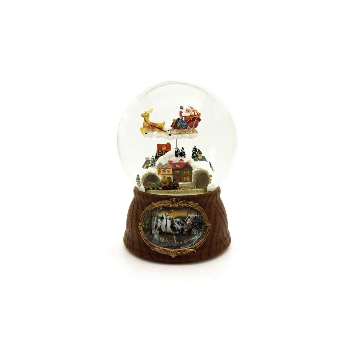 Roman Snow Globe, 7"H, Multicolor