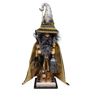 Kurt S. Adler Figurine, 18 Inch, Black and Gold