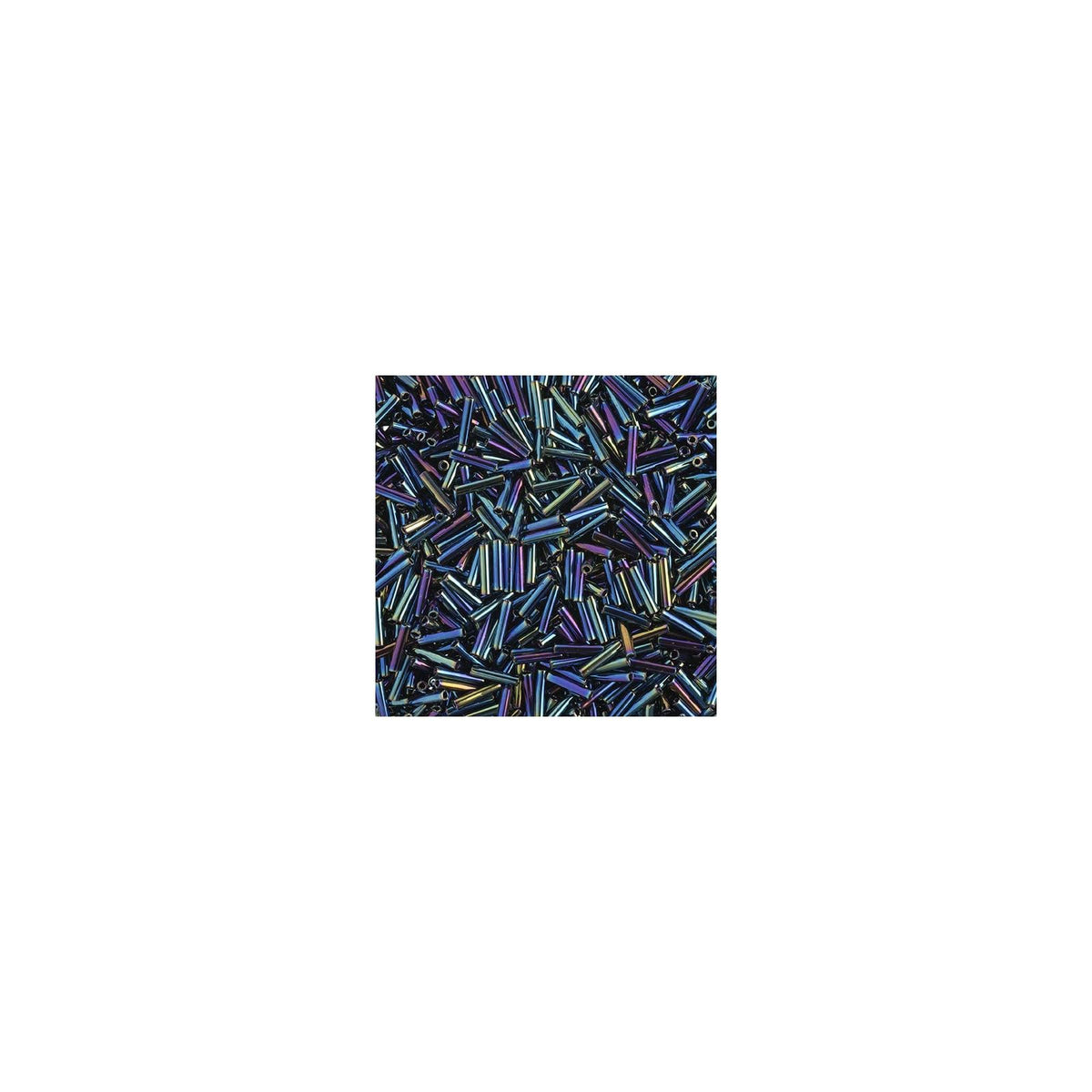 John Bead Craft Bead, Small, Variegated Iris Metallic