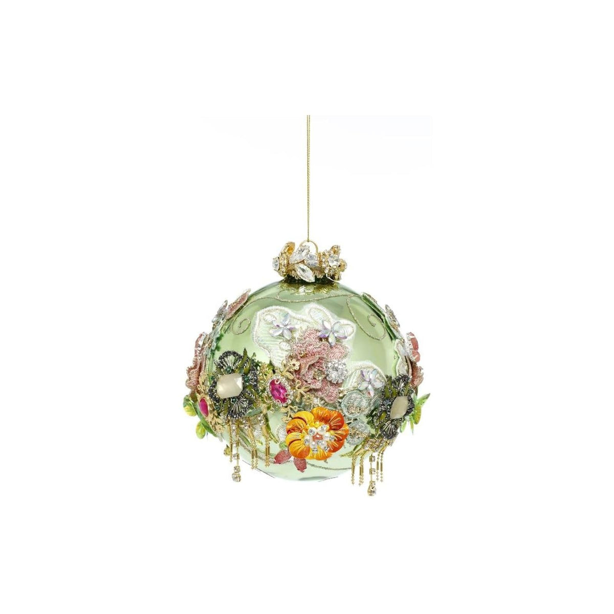 Mark Roberts Hanging Ornament, 5 Inches, Mint Green