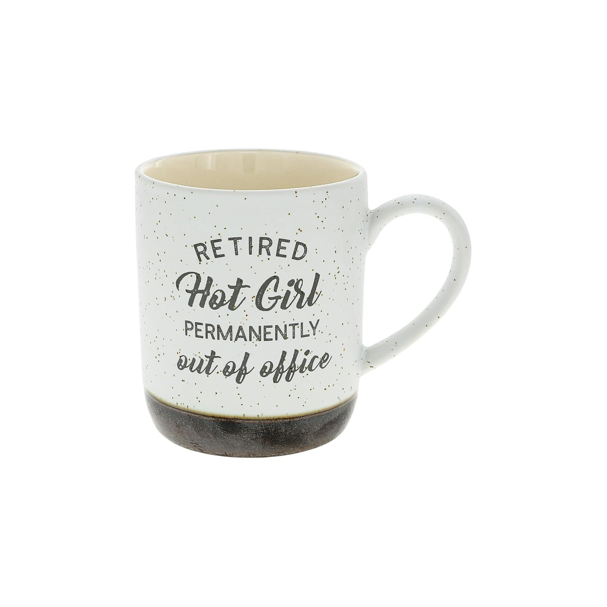 Pavilion Gift Company Drinking Cup, 15 Ounces, Bronze, Tan, White, Gray