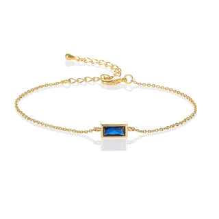 namana Bracelet, 6.3 inches, Blue