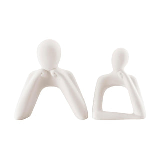 Danya B Sculpture, Cream, Contemporary