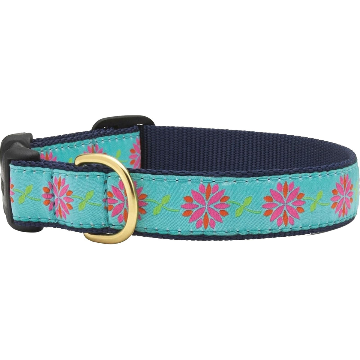 Up Country Animal Collar, Medium (Pack of 1), Dahlia Darling