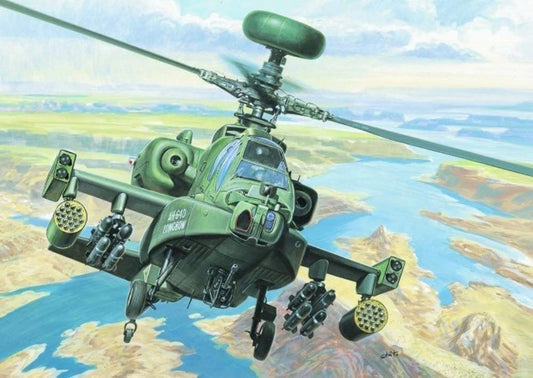 Italeri 0080S Ah-64¬†D Longbow Apache Model