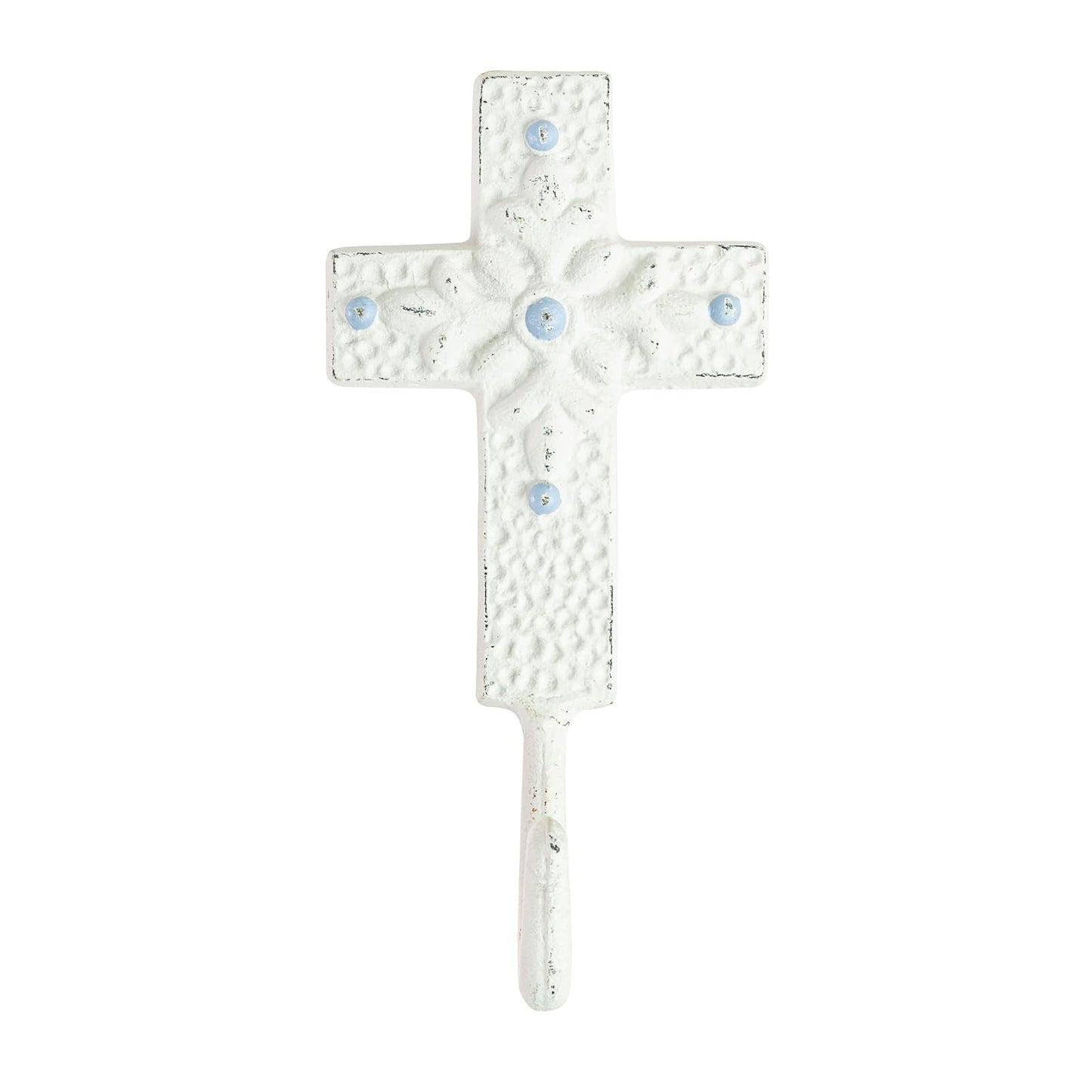 Foreside Home & Garden Cross Cast Iron Wall Hook