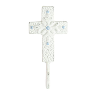 Foreside Home & Garden Cross Cast Iron Wall Hook