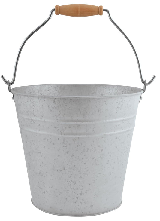 Esschert Design OZ47 Small Zinc Bucket with Handle 5 L