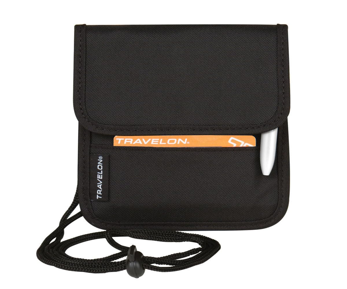 Travelon Wallet, 5 x 9 x .25, Black