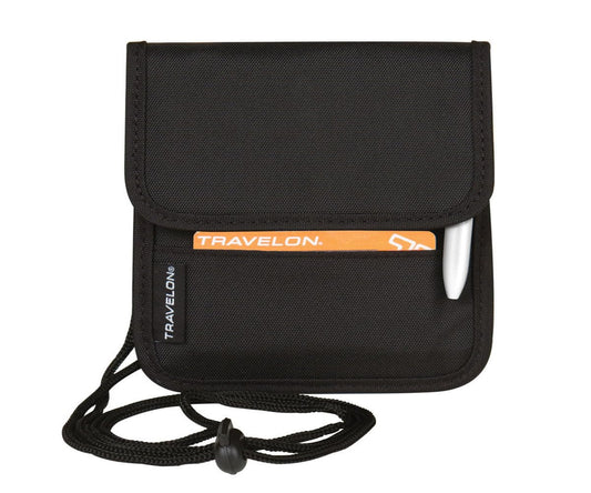 Travelon Wallet, 5 x 9 x .25, Black
