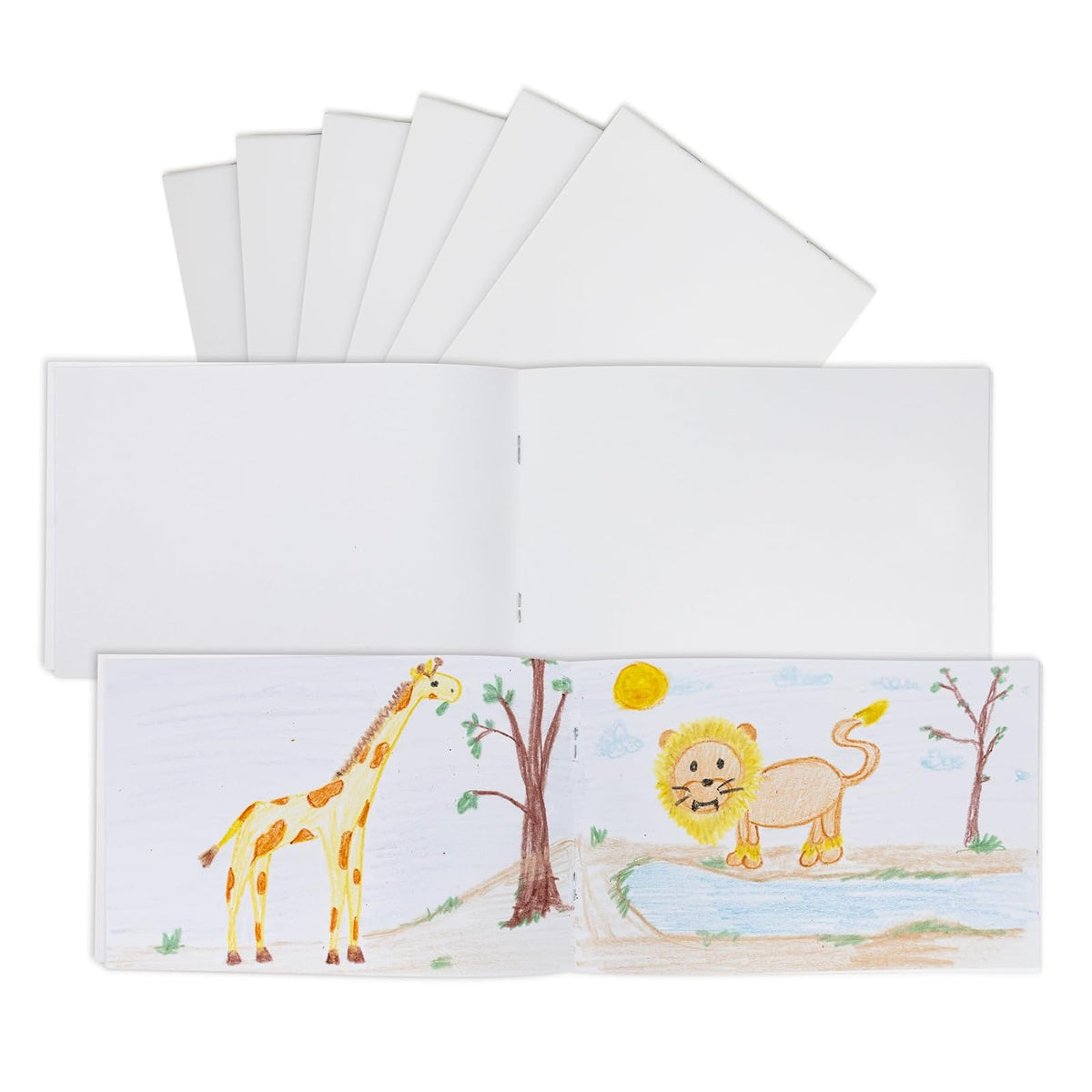 Hygloss Art Media Paper, 4.25 x 5.5 Inch, White