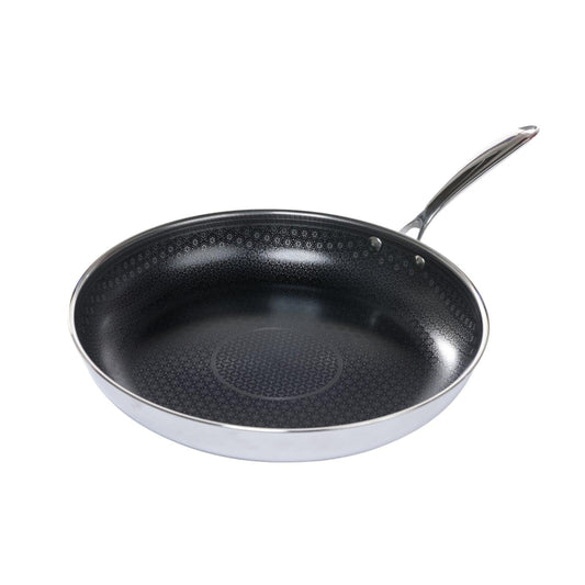 Black Cube Saute Fry Pan, 9.5-Inch, Black