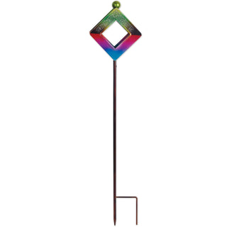 Sunset Vista Designs Wildlife Feeder, Rainbow, Garden Stake