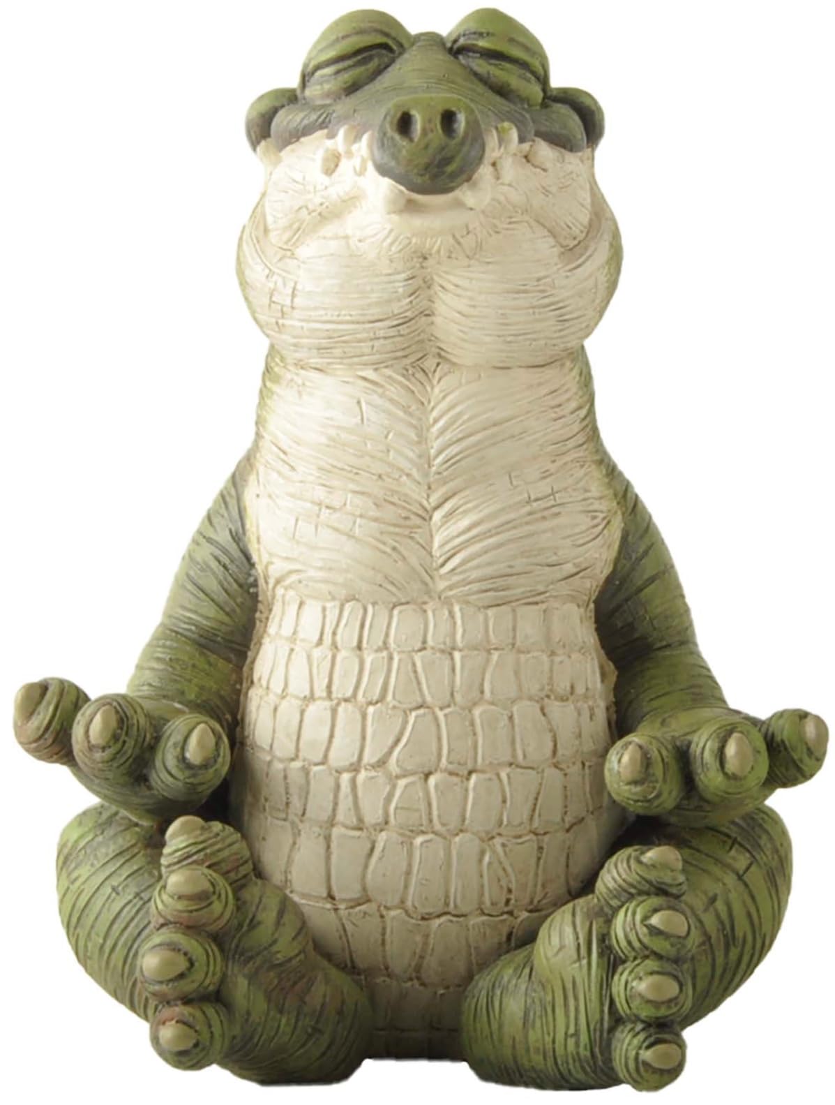 JFSM INC. Figurine, 5 inches tall and 3.5 inches wide and long, Green