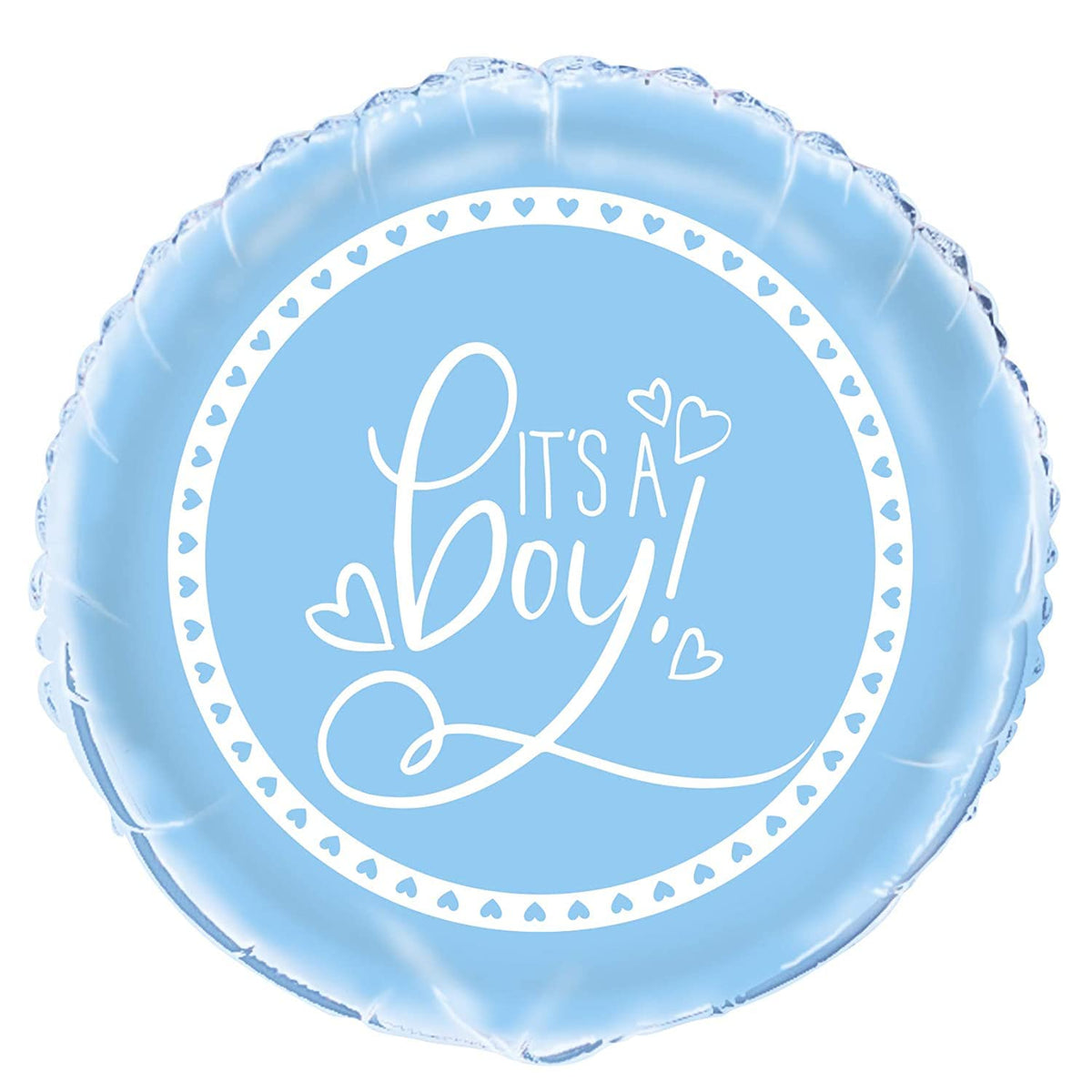 Unique Balloon, 18 Inch, Blue