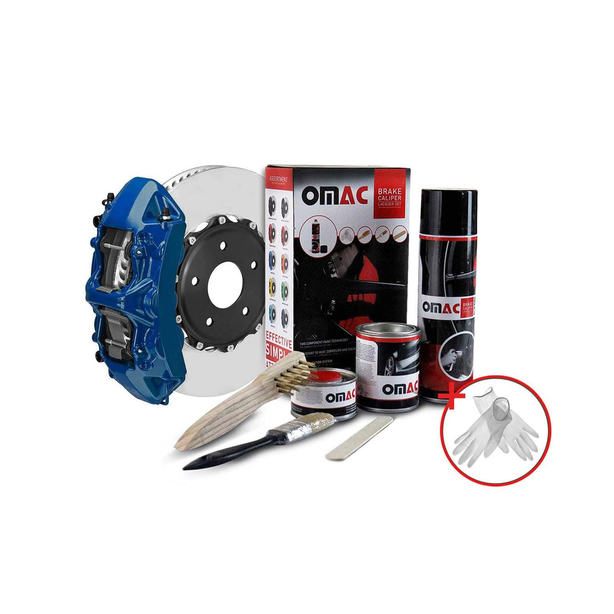 OMAC Auto Accessory, Hawaii Blue RAL: 5002