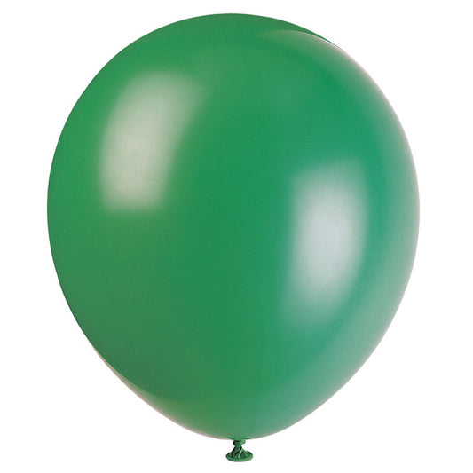 Unique Industries party decoration, 10ct, Forest Green