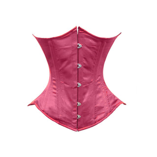 luvsecretlingerie Corset, XX-Large, Maroon Satin (Normal Torso-fit Well for 12.2