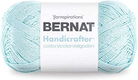 Bernat Handicrafter Cotton Yarn Solids-Sky -162028-28005