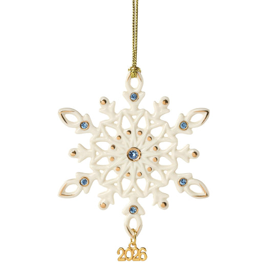 Lenox Hanging Ornament, 1 Count, Ivory
